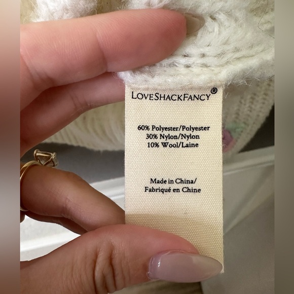 LoveShackFancy Brookie Cardigan Size XS - Picture 5 of 14